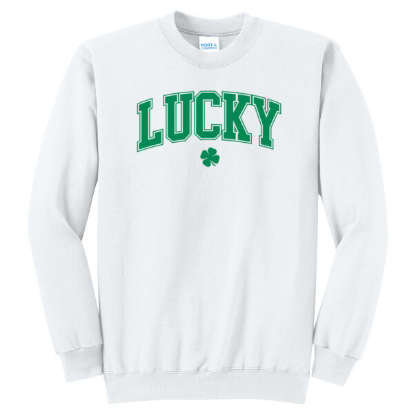 H2T St. Patty's Day 2026 Logo 1 - Core Fleece Crewneck Sweatshirt Thumbnail