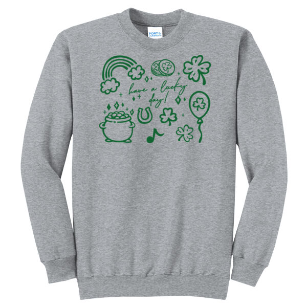 H2T St. Patty's Day 2026 Logo 2 - Core Fleece Crewneck Sweatshirt Thumbnail