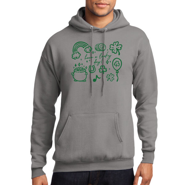 H2T St. Patty's Day 2026 Logo 2 - Core Fleece Pullover Hooded Sweatshirt Thumbnail