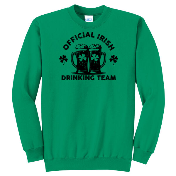 H2T St. Patty's Day 2026 Logo 6 - Core Fleece Crewneck Sweatshirt Thumbnail